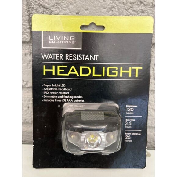 Living Solutions Water Resistant Headlight - Picture 1 of 3